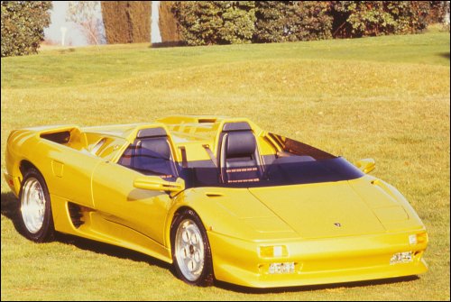 Lamborghini Diablo Roadster prototype (1992)