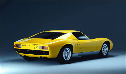 Lamborghini Miura P400 SV 19711972 Image source Automobili Lamborghini