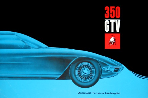 Lamborghini 350 GTV brochure