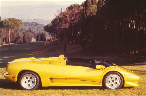 Lamborghini Diablo Roadster prototype (1992)