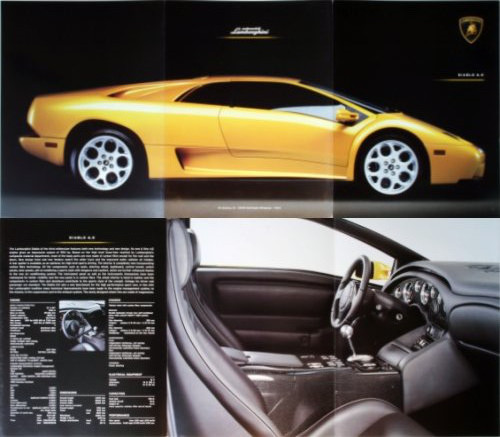 Lamborghini Diablo 6.0 brochure